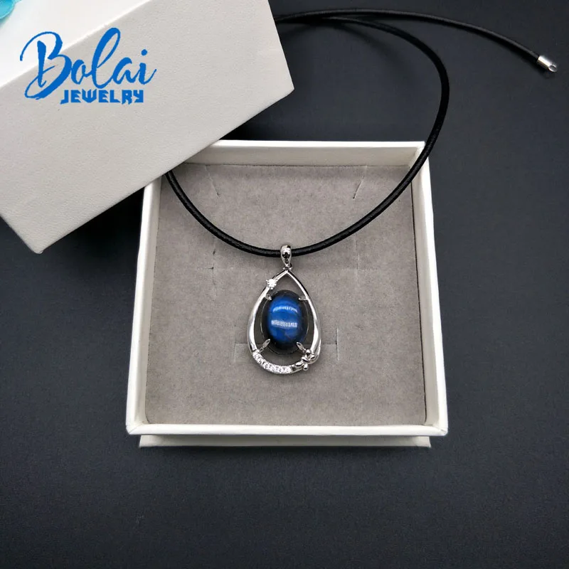 Bolaijewelry, 100% натуральный Лабрадорит Овальный 11,5*15,5 мм Классический кулон ювелирные украшения для женщины юбилей праздничная одежда best