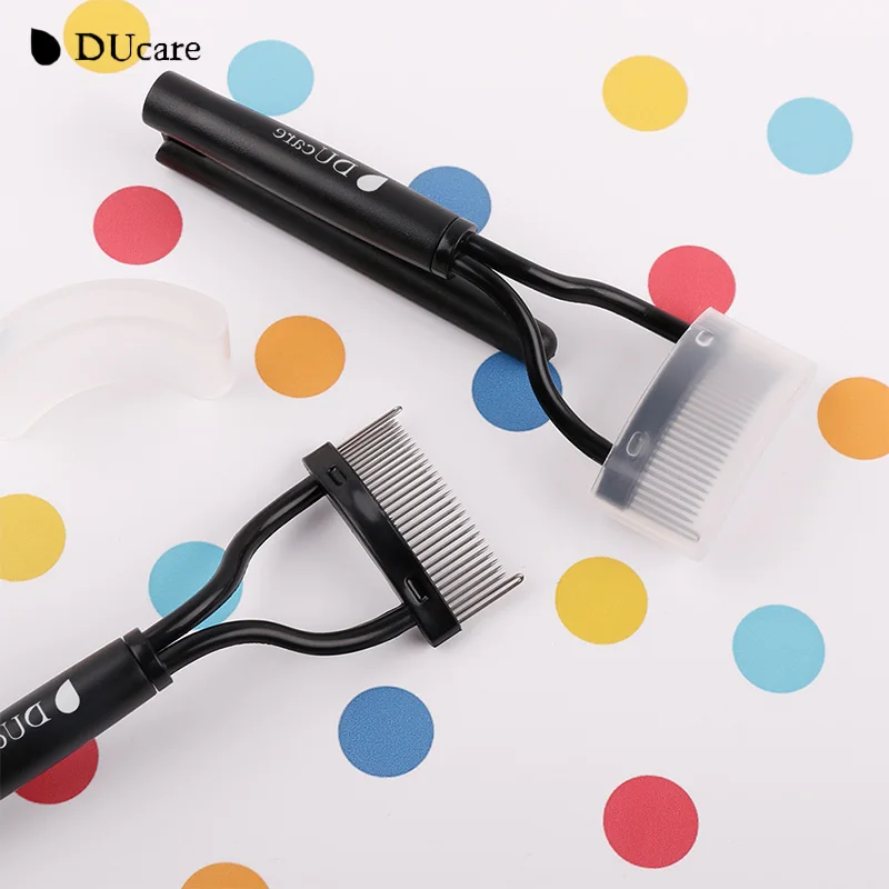 DUcare 1 шт. складная пластиковая щетка для бровей завиватель для ресниц складной гребень для ресниц расческа незаменимый инструмент для макияжа