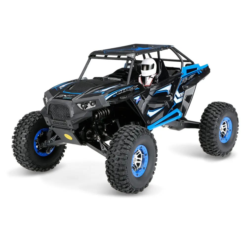 

Wltoys Original 10428-B 1:10 RC Car 2.4G 2CH 4WD 30km/h Electric Brushed Off-road Rock Crawler LED Lights RTR RC Climbing Car