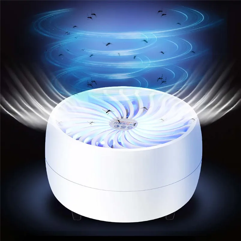 Electric Mosquito Repeller Fly Bug Mosquito Insect Killer LED Light Trap Lamp Pest Control Plastic Luminaria 40MR1111