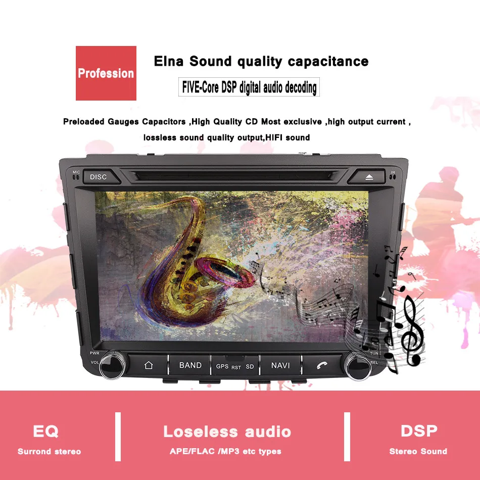 Discount Android 9.0 CAR DVD FOR HYUNDAI ix25 / CRETA car audio gps player stereo headunit Multimedia build in 4G LTE Navigation system 7