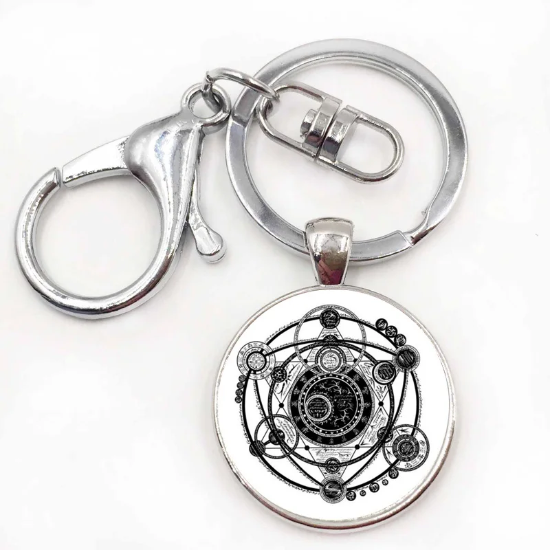10silver keychain.