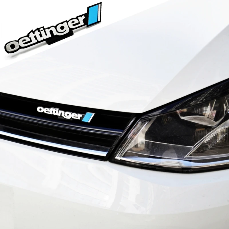 

oettinger Flag Grille & Rear Emblem Badge for Volkswagen MK6 MK7 GOLF CC Jetta SCIROCCO POLO Tiguan R20 R36