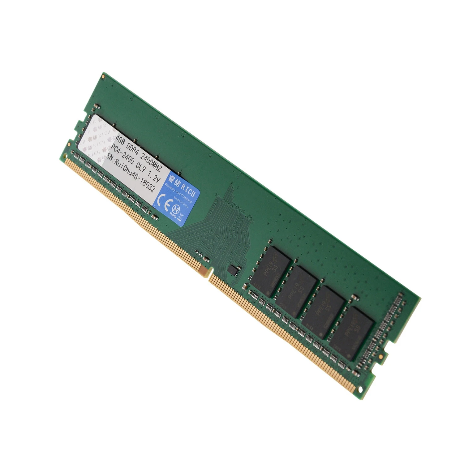 HOT-RUICHU DDR4 4G 1,2 V 288Pin ram память для рабочего стола
