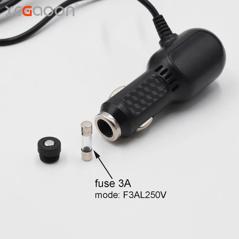Изогнутое автомобильное зарядное устройство mini USB XCGaoon 3 5 м В а с 2 портами для