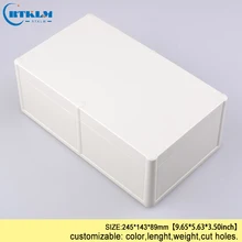 Waterproof junction box clear housing for electronics circuit board plastic enclosure diy Power supply project box 245*143*89mm
