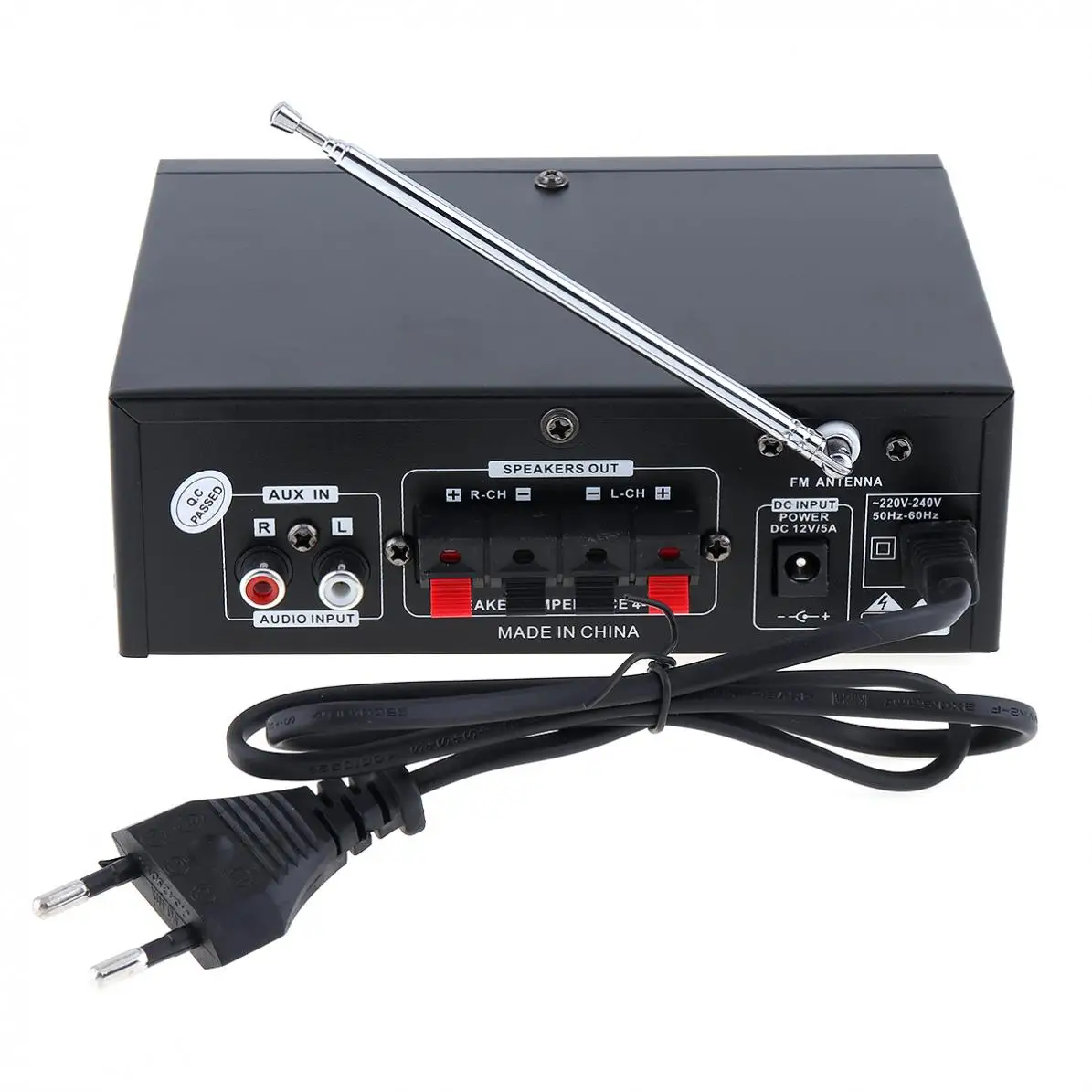 4CH Bluetooth HiFI Автомобильный MP3 стерео аудио усилитель DSP цифровой FM радио плеер Поддержка SD/USB/DVD с пультом дистанционного управления