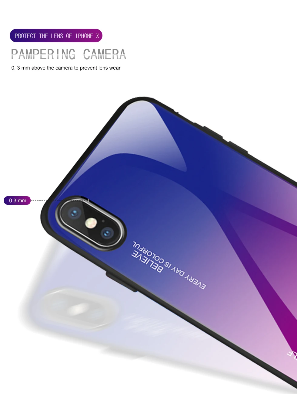 Роскошный цветной чехол Aurora из закаленного стекла для iPhone 7 8 Plus iPhone X 10 11 Pro XR XS Max 7 6 6S Plus, противоударный чехол для сотового телефона