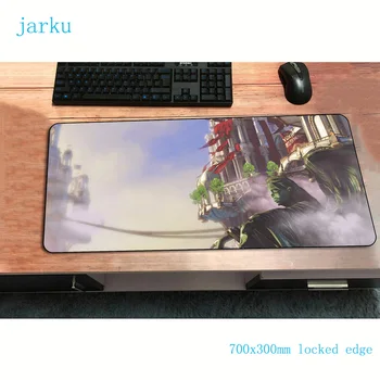 

bioshock mouse pad 700x300x2mm gaming mousepad anime xl office notbook desk mat 3d padmouse games pc gamer mats
