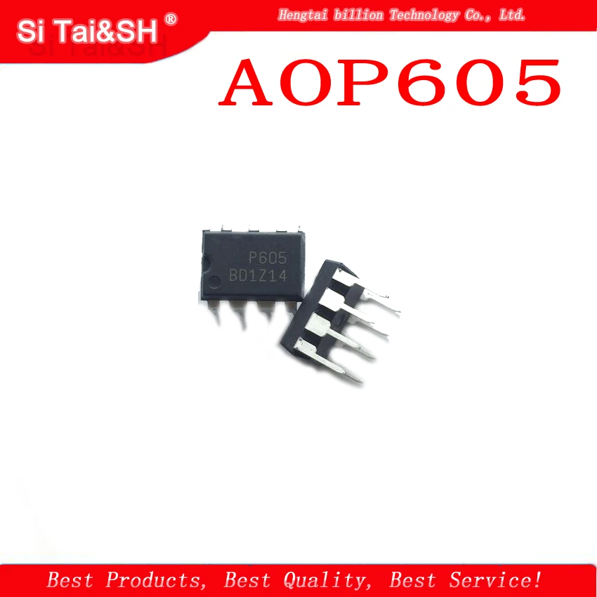 10 Stück AOP605 DIP-8 IC – P605 Im DIP8-Gehäuse Produktbild-Vorschau 2