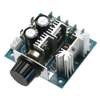 

DC Motor Speed Governor 13KHZ PWM Controller 10A B100K 12V 24V 30V 40V Resistance Motor Controller