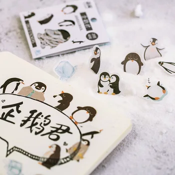 

Kawaii pet Penguin cat pig Decorative Stickers Adhesive Stickers DIY Decoration Diary Japanese Stationery Stickers Children Gift