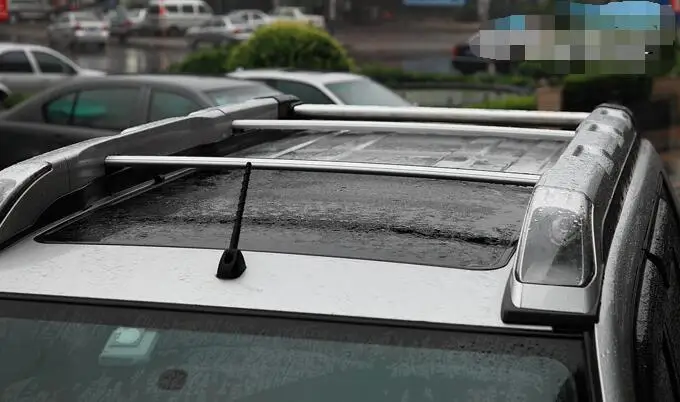 High quality Aluminium Alloy dedicated roof cross bar for X-Trail have roof rack with light lamp 2008 09 10 11 12 13