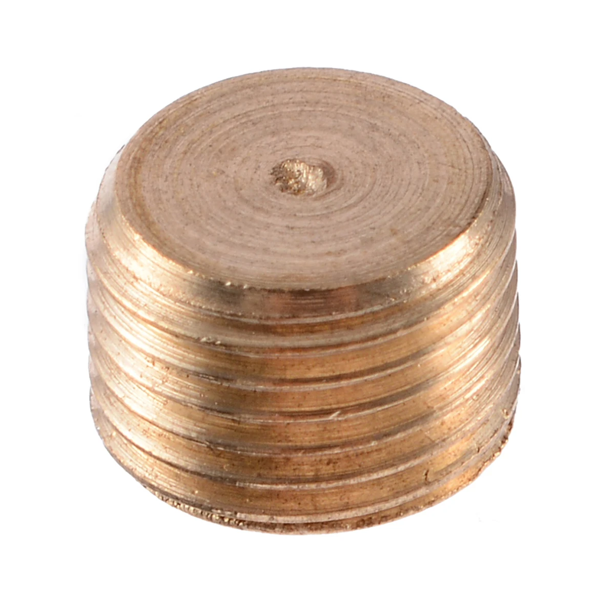 Durale 4Pcs 1/8" 1/4" 3/8" 1/2" NPT Brass Countersunk Plug Internal Hex Thread Socket Pipe Fittings Fastener Portable