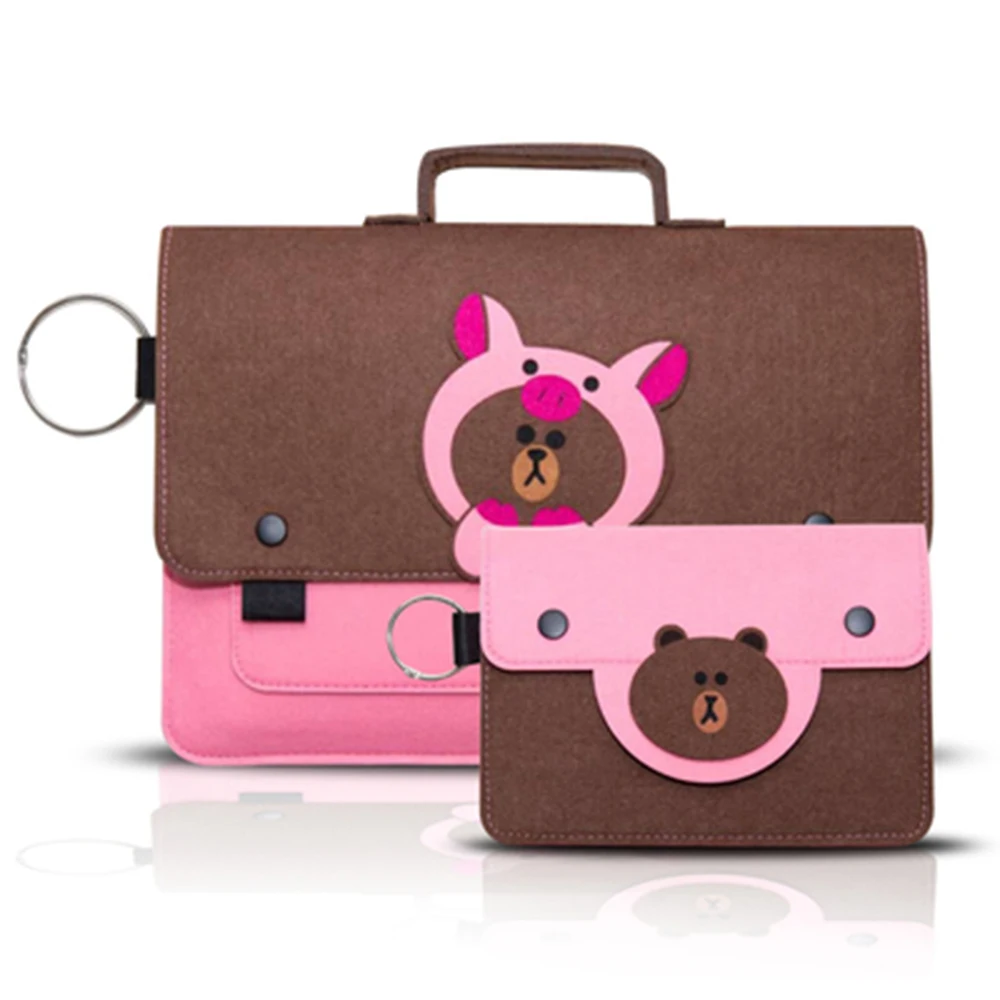 Новейший милый чехол для ноутбука с изображением медведя коричневого цвета, сумка-чехол для ноутбука 11, 12, 13, 14, 15, 15,6 дюймов, сумка для ноутбука, чехол для Macbook air pro 13