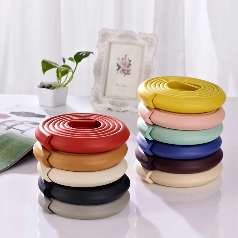 2M Children Protection Table Guard Strip Baby Safety Products Glass Edge Furniture Horror Crash Bar Corner Foam Bumper Collision