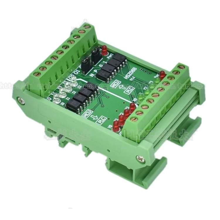 

8-way conversion module 4 in 4 out TTL signal and PLC signal mutual conversion module high and low level can be selected