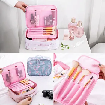 

Waterproof Cosmetic Storage Bags Packing Makeup Travel Luggage Organizer Pouch