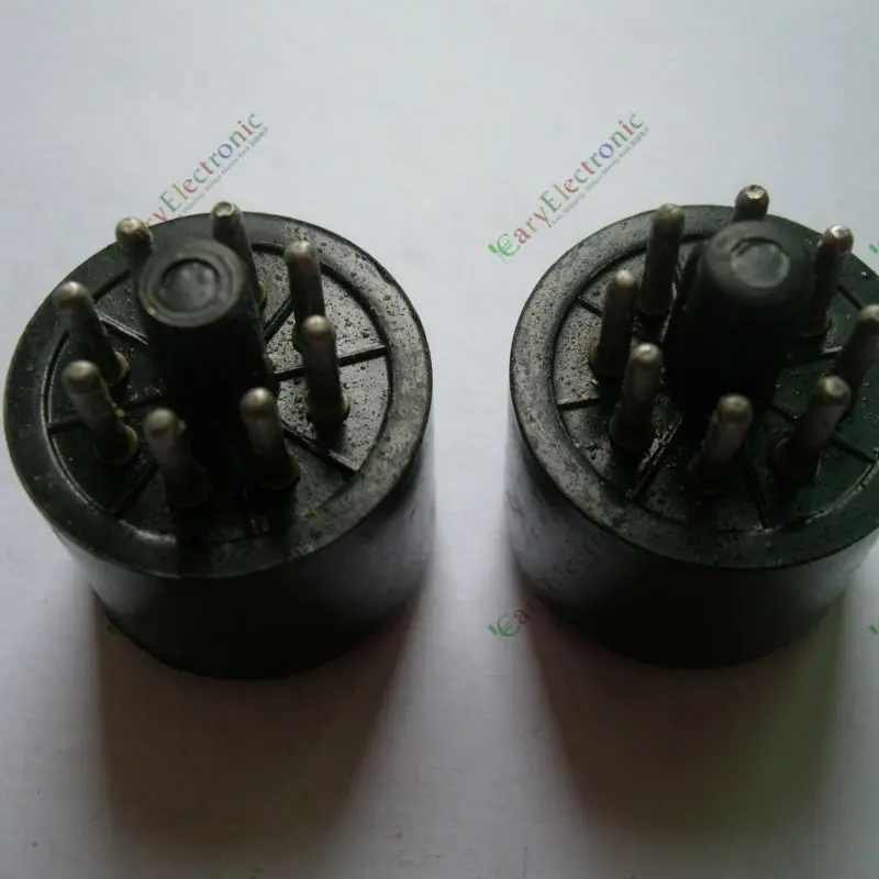 10 шт. бакелитовые трубки для 6L6 EL34 KT88 6550 amp|tube socket saver|bakelite socketsocket 8 |
