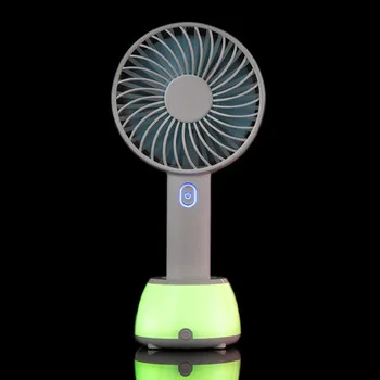 2018 Popular New Design Portable Usb Mini Fans With Rechargeable Battery And Led Night Light