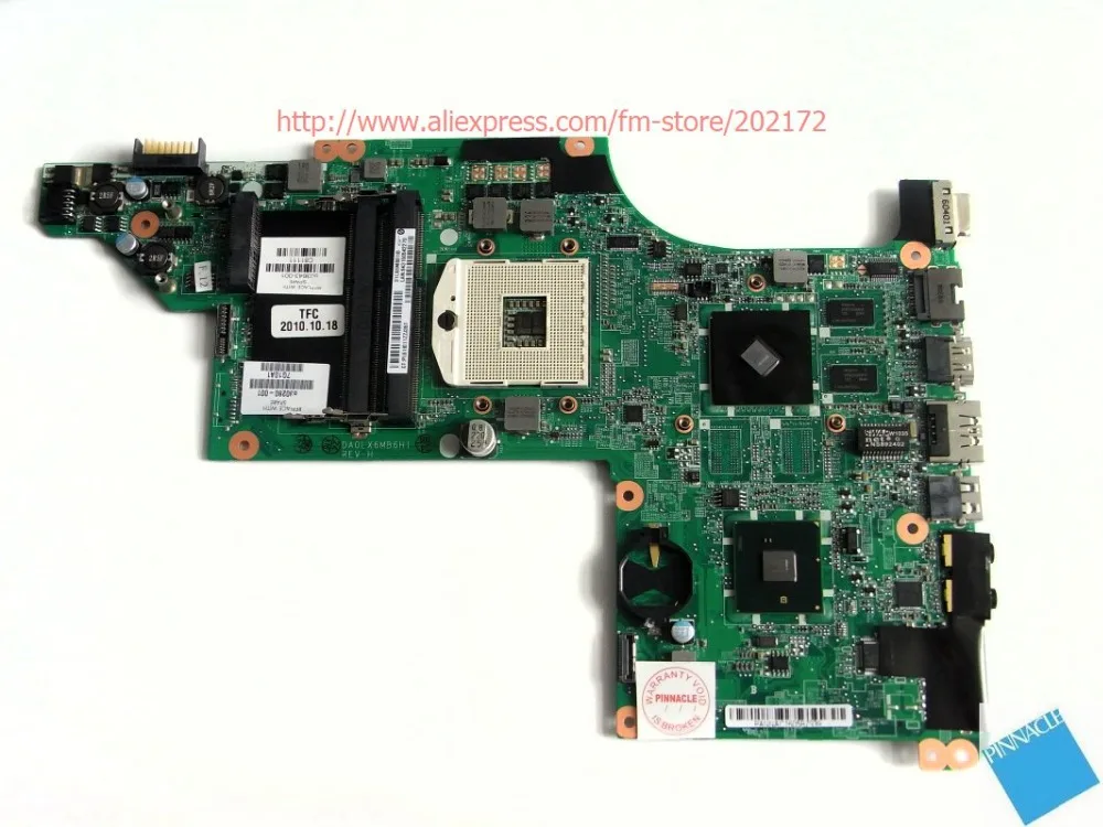 630280-001 603643-001 материнская плата для hp Pavilion DV6 DV6-3000 DA0LX6MB6H1/w HD5470 512 М