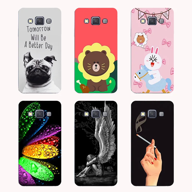 Оригинальный чехол для Samsung Galaxy E7 E700 E700H E700F с модным принтом листьев цветов цветок