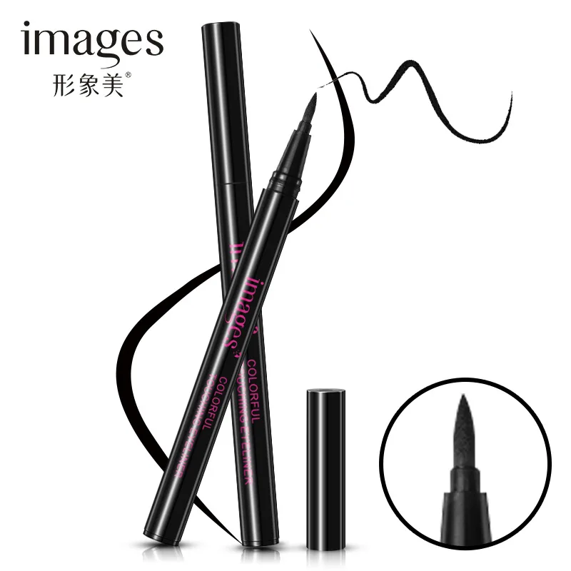 Eye Shadow & Liner Combination Eyeliner dark quick drying eyeliner pen