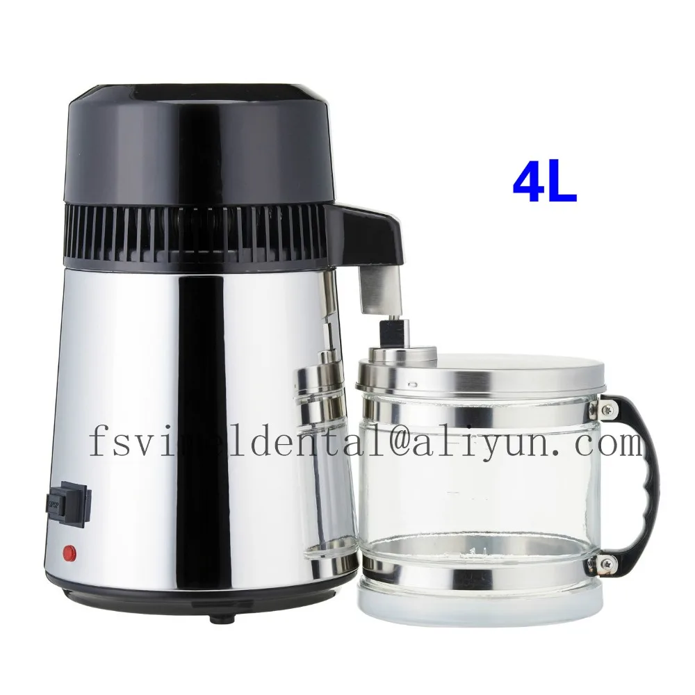 4L 304 Portable electric pure dental water distiller Distilled water