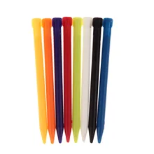 8 шт Красочный пластмассовый Стилус ручка с сенсорным экраном для игровая консоль Nintendo экран сенсорная ручка игровые аксессуары