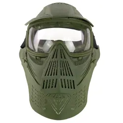Обновленная Leader Shaped Tactical Mask CS Soft Bullet Dart наружная полевая защитная маска для Nerf (версия очков)