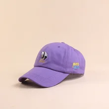 LDSLYJR с рисунком панды вышивка хлопок бейсбол кепки Регулируемый бейсболка кепка для мужчин и женщин 80