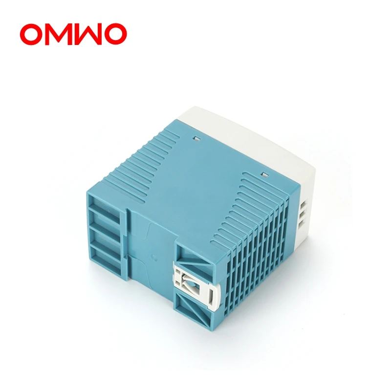 OMWO MDR 100 12 12V7.5A 24 24V4A 48 48V2A одиночный выход промышленный din рейка источник