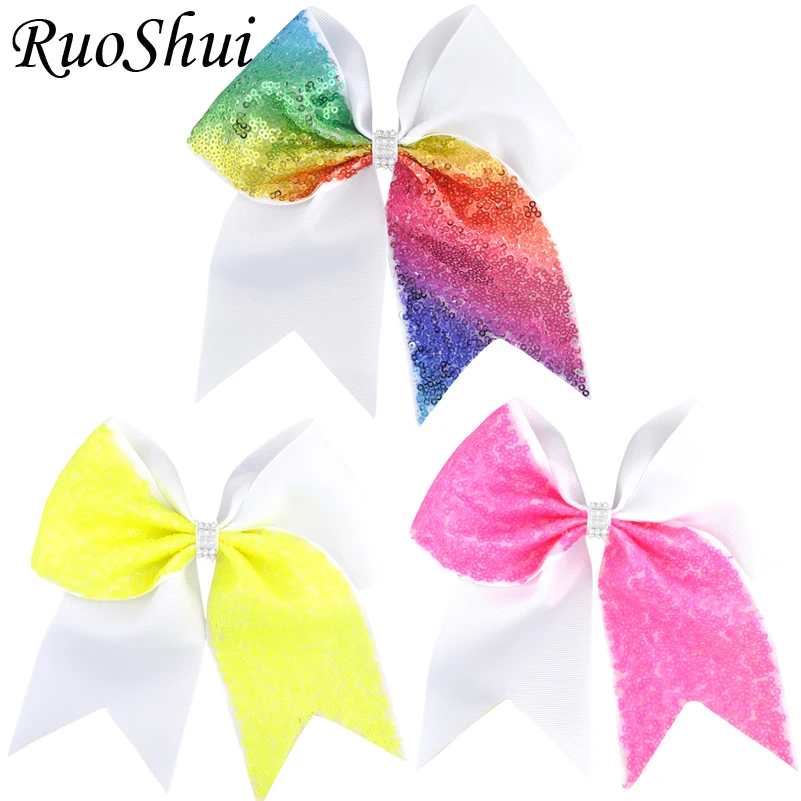 7 بوصة حجر الراين التشجيع القوس الشعر القوس قوس قزح التمساح كليب الترتر Grosgrain الشريط الأطفال الفتيات إكسسوارات الشعر 7 بوصة حجر الراين التشجيع القوس الشعر القوس قوس قزح التمساح كليب الترتر Grosgrain الشريط الأطفال الفتيات إكسسوارات الشعر