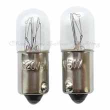 Ba9s T10x28 220 v 5 Вт Миниатюрная лампа свет A355