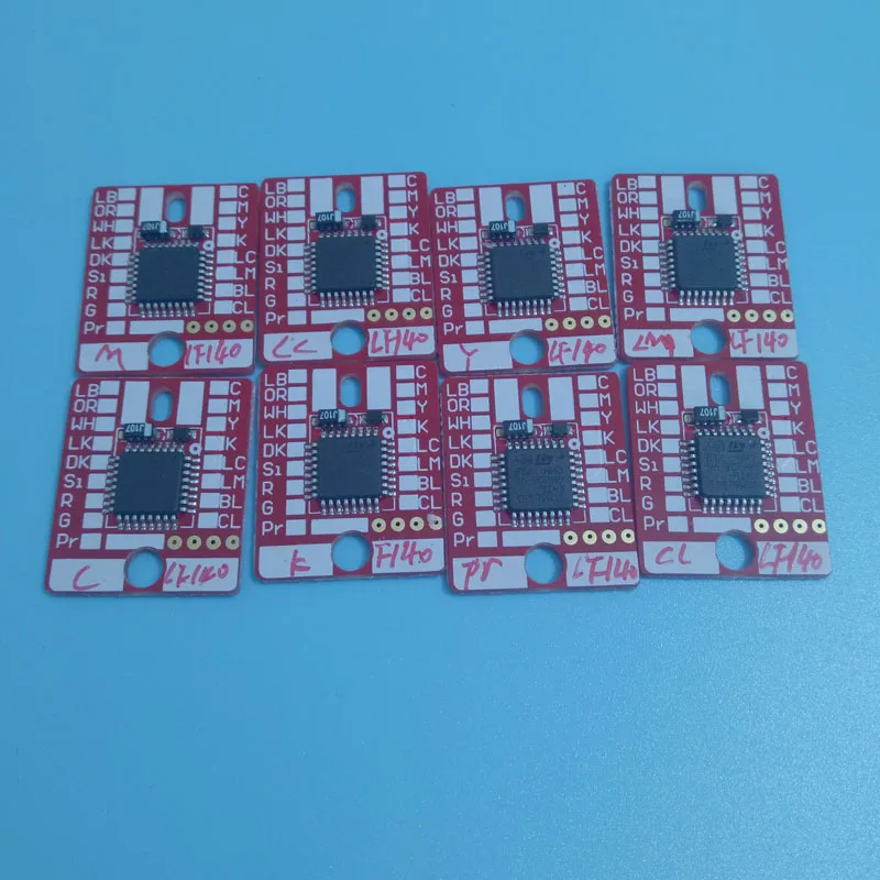 6 шт./лот LF140 600 мл УФ Постоянный чип для mimaki UJF3042 UJF6042 spc-0728 чернильный картридж |