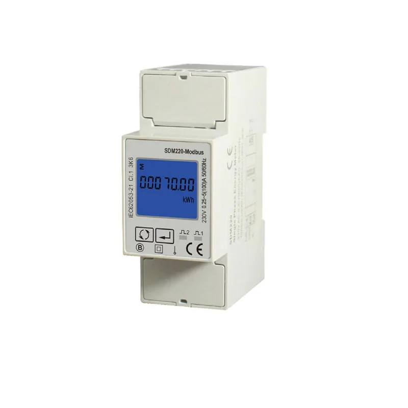 Compteur De Rail Din 230V Monophas Compteur De Kwh D lectricit 