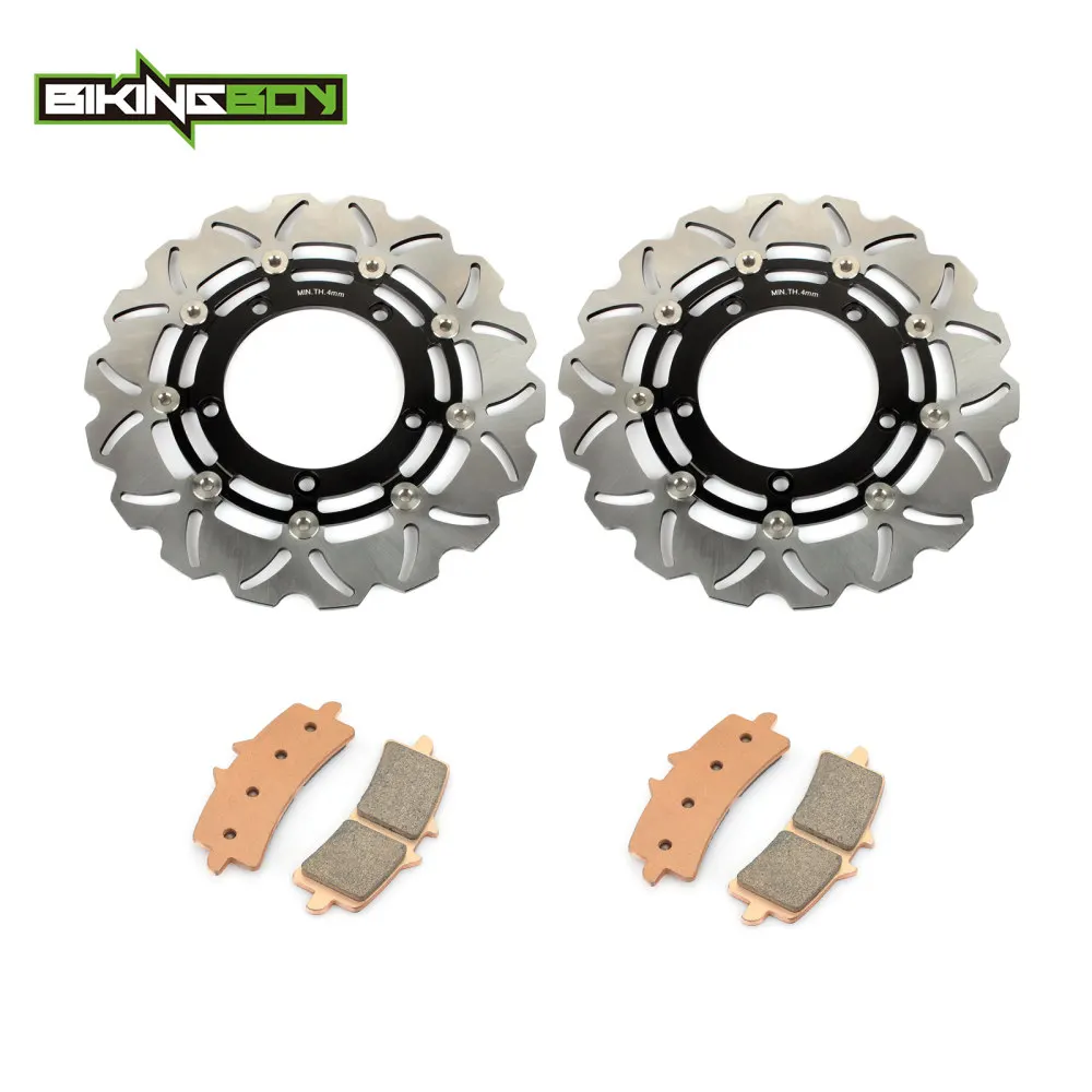 BIKINGBOY для Suzuki GSX1300RA Hayabusa 2013 2014 2015 2016 2017 GSXR 1300 ABS GSX R передние тормозные диски роторы