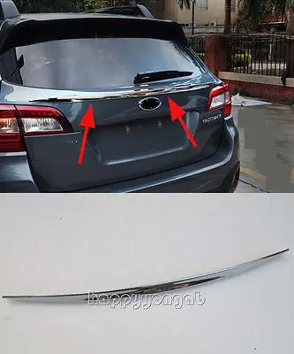 Chrome Plated Rear Trunk Lid Cover Trim for Subaru Outback 2015-2018 | Автомобили и мотоциклы