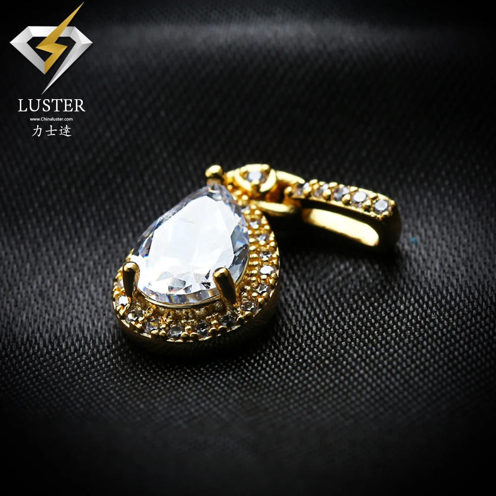 Water drop cubic zirconia  pendant (7)