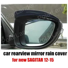 2 Шт./компл. Стайлинга Автомобилей Зеркало Заднего Вида Дождь Бровь Щит Чехол для нового SAGITAR 12-15 горячей продажи