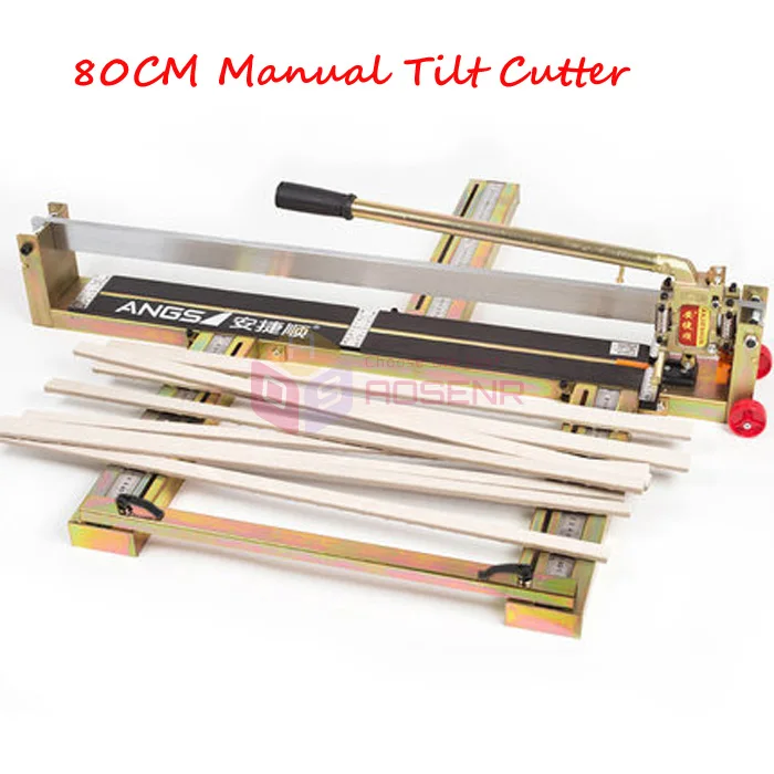 

Manual Ceramic Tile Cutting Machine 80CM High Precision Ceramic Tile Cutter Knife All Steel Infrared Roller Porcelain Cutting