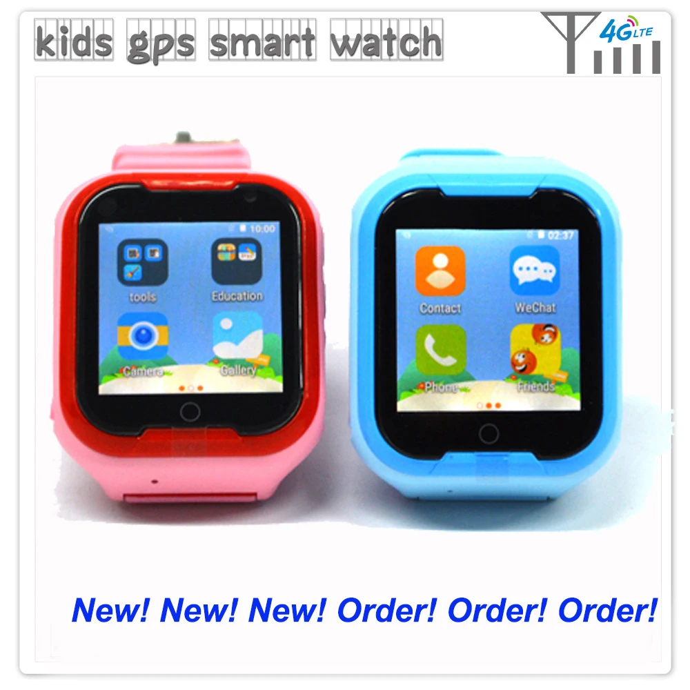 

Smart Watch Child Safe Monitor GPS Tracker Kids Android IOS Waterproof Baby SOS Remote Monitor Camera SIM 4G Network Wristwatch