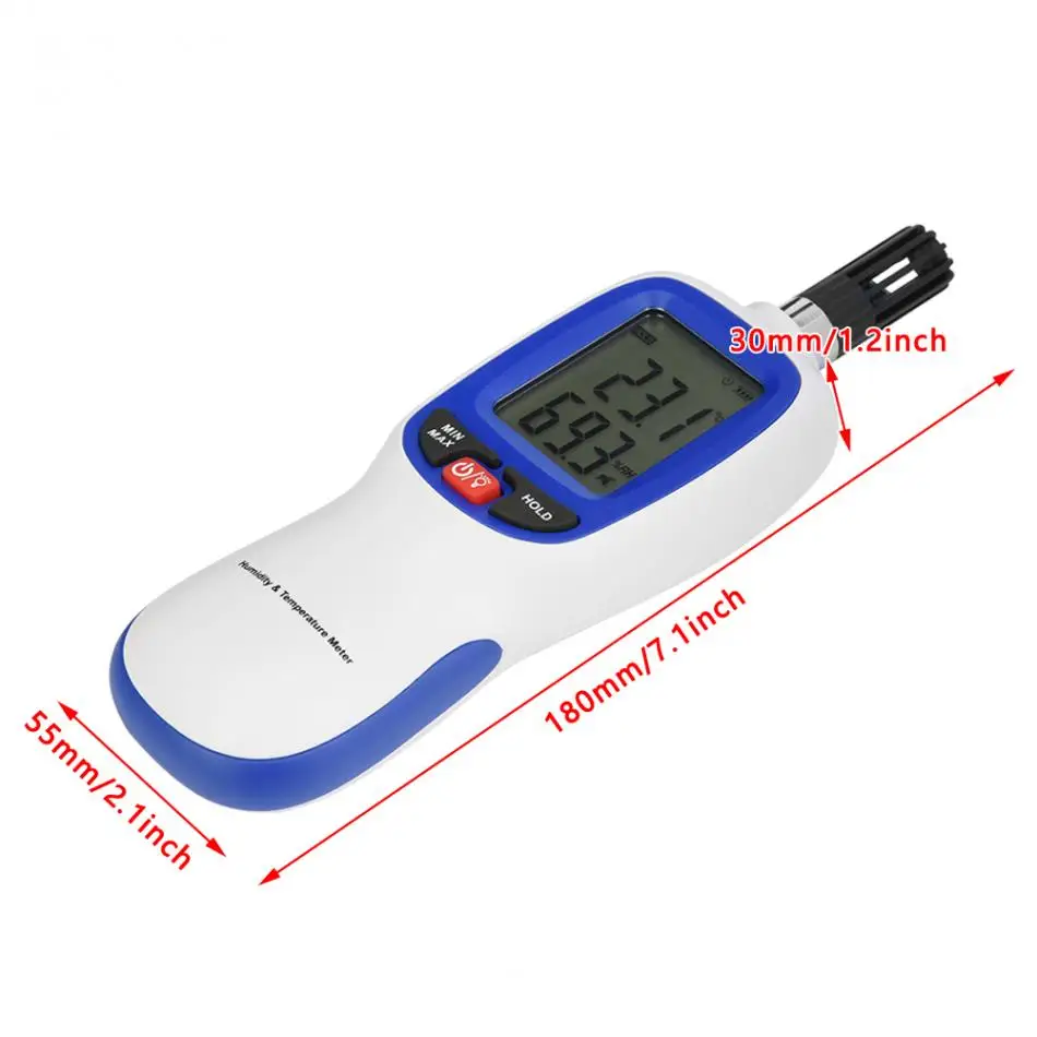 WT83B цифровой ЖК-дисплей Дисплей Bluetooth Температура измеритель ...