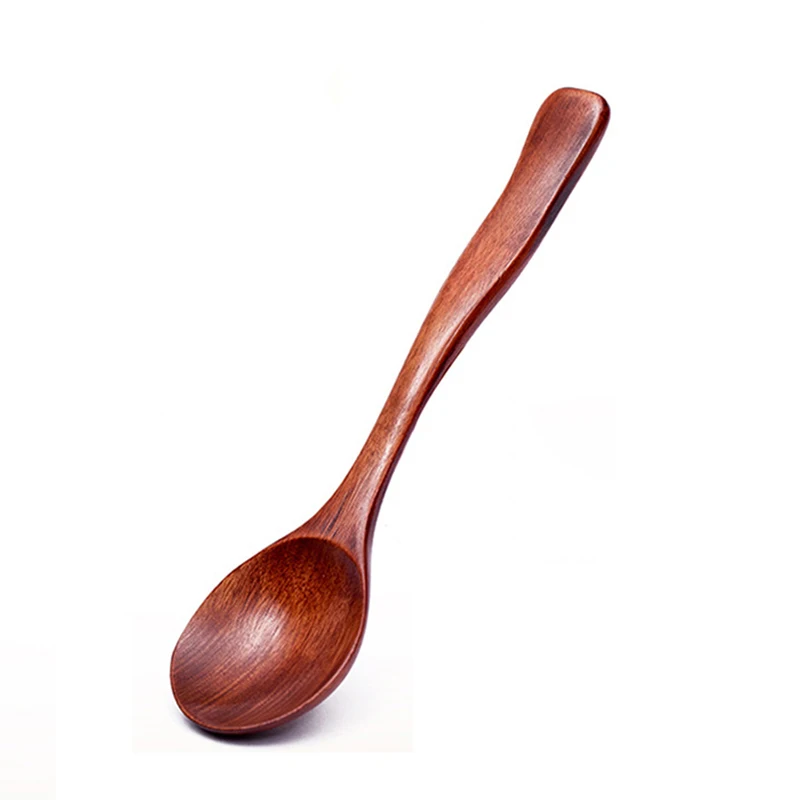 2 шт. детская деревянная ложка для риса и супа|wooden spoon|soup spoonspoon wood |