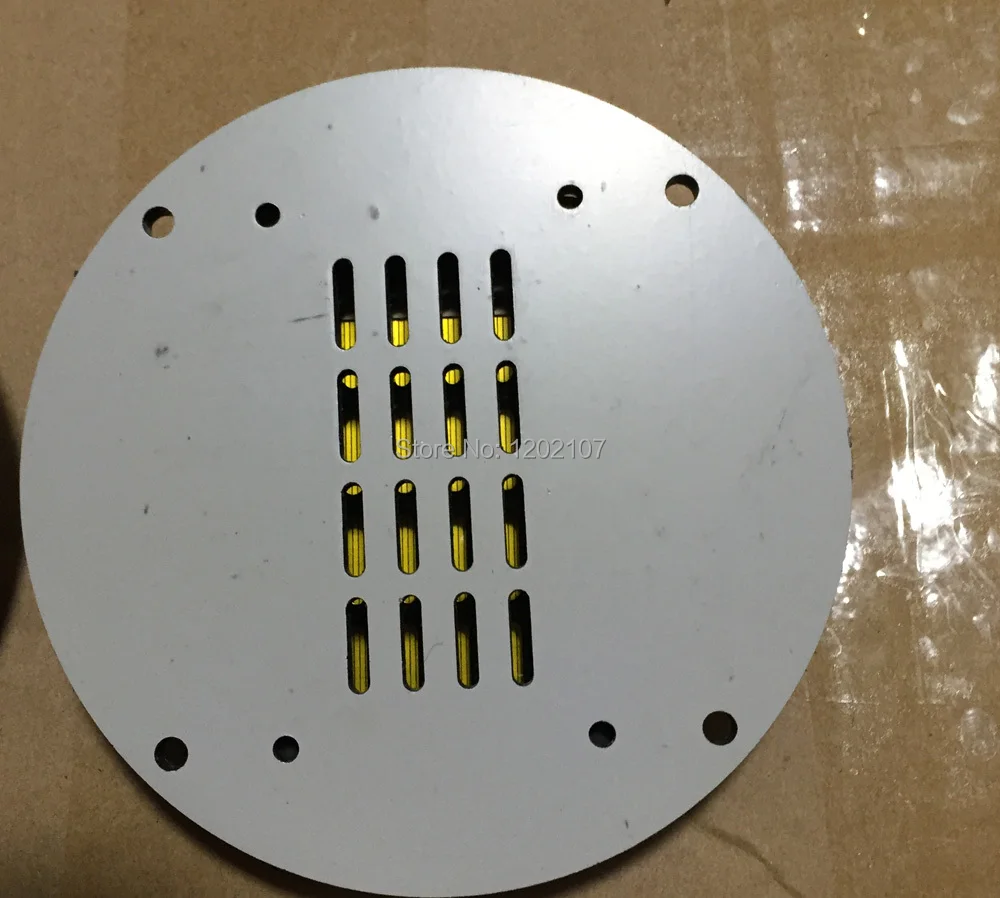 ribbon tweeter aluminium front panel 2