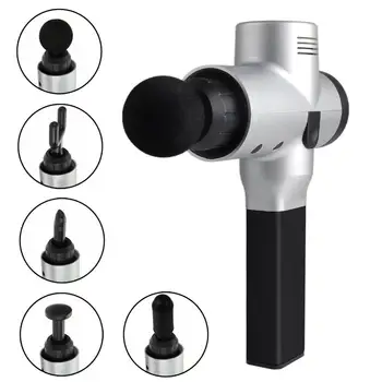 

5 levels Tissue Massage Gun Muscle Massager Muscle Pain Management After Exercising Body Relaxation Slimming Shaping Pain Relief
