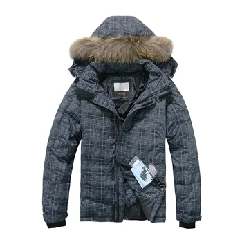 2020 New Arrival Winter Down Jacket Men Thick Warm Down Coats Real Raccoon Fur Down Jackets Men Hooded Casual Winter Men Coats children winter big real raccoon fur hooded thick warm parkas jackets boy girls fashion 2018 casual real liner coats bing bunny