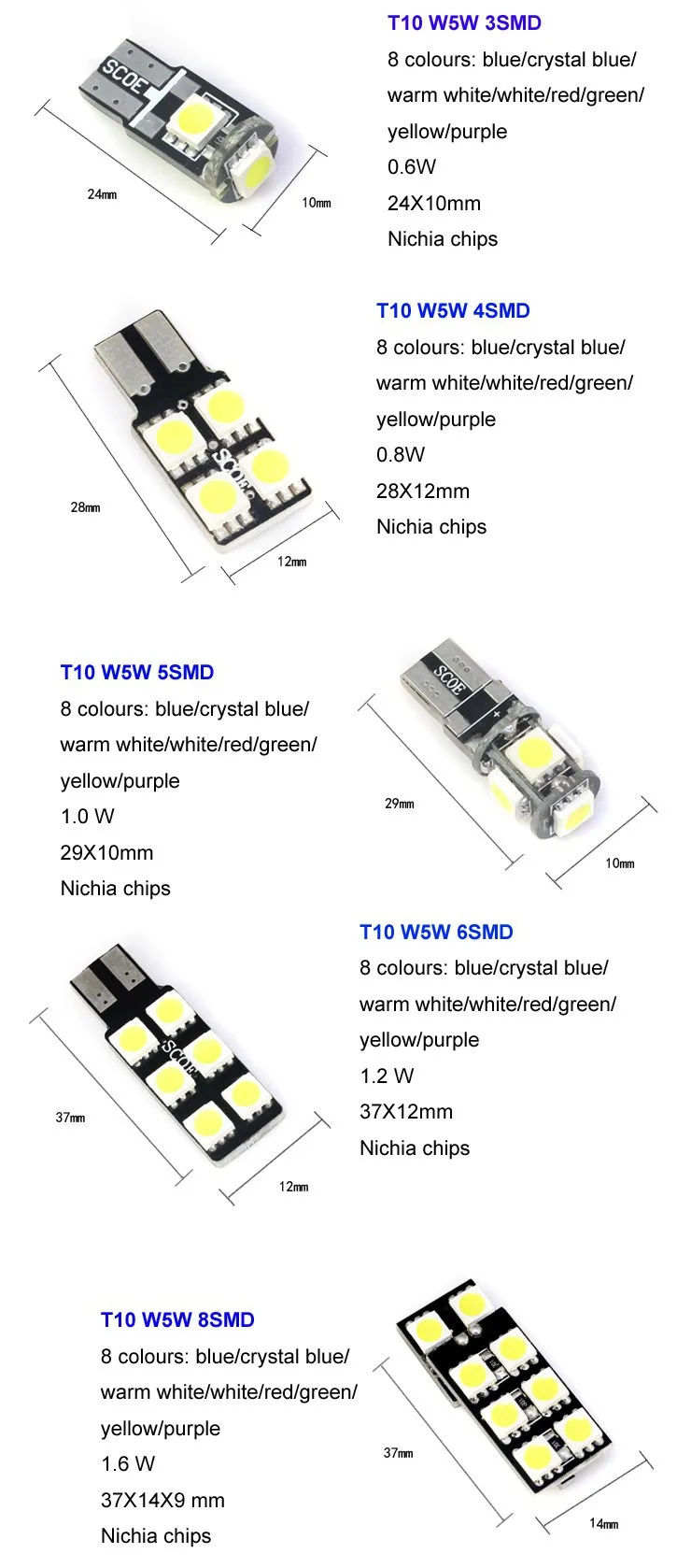 SCOE P21W DC12V 30SMD 5050 светодиодный автомобильный Стайлинг светодиодный задний противотуманный светильник источник для peugeot 206