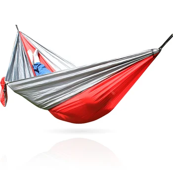 

1 Person Parachute Hammock Portable Army Survival Hammocks Travel Hamaca Flyknit Hamak Nylon Hamaca Hamak Camping Hamac Rede