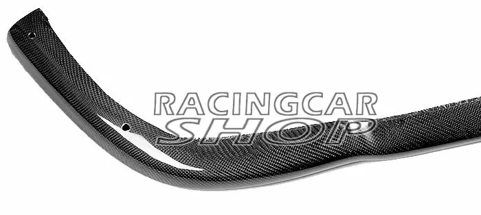 Real CARBON FIBER Front Bumper Lip Spoiler for Mercedes Benz E-Class W211 E320 E350 E550 2007-2009